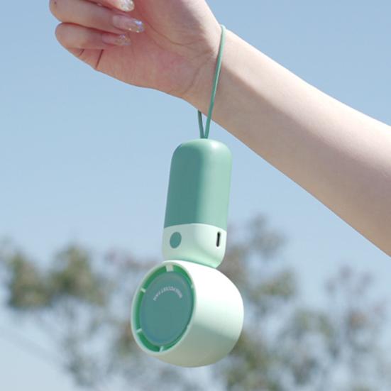 Small Handheld Fan Quiet 3 Speed Adjustable USB Rechargeable Summer Cooling Fan Portable Travel Mini Personal Fan Phone Holder