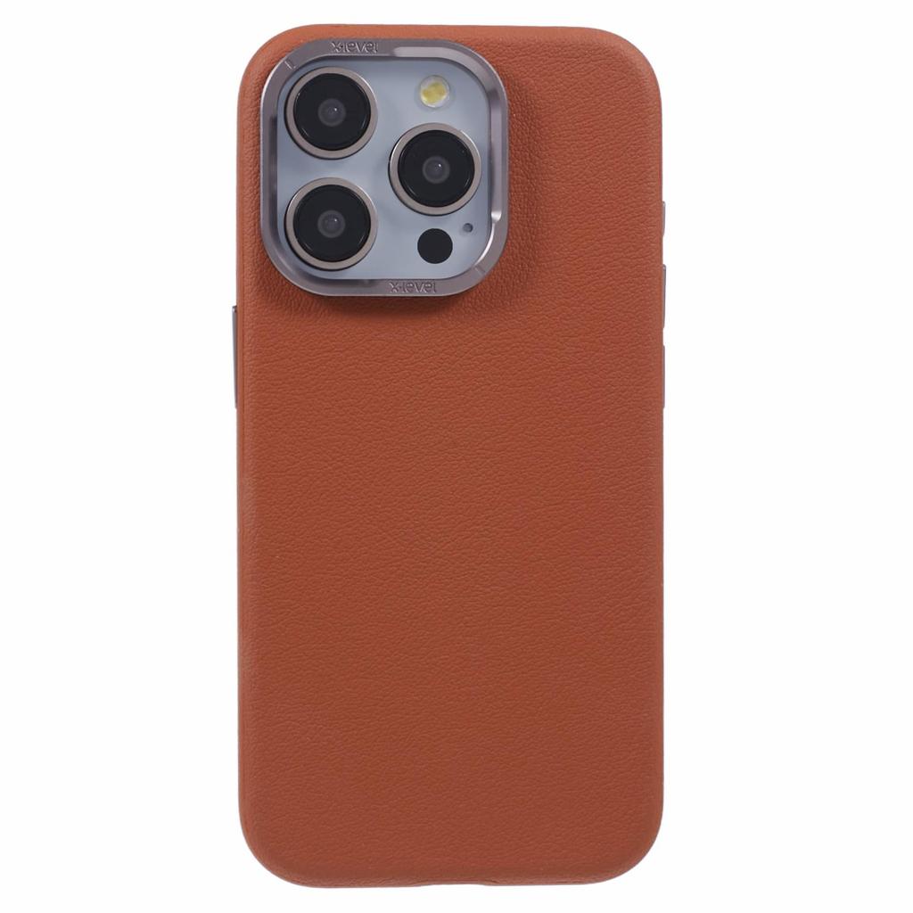For iPhone 14 Pro Case Slim PU Leather Hard PC Shell Phone Cover