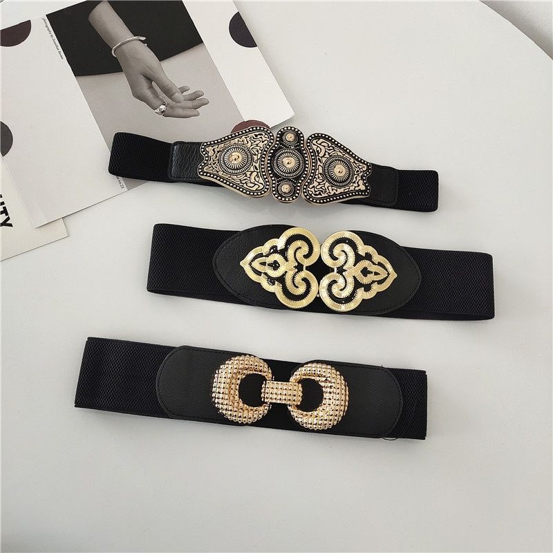 Ethnic Style Womens Decorative Waist Belt With Elegant Design For Retro Outfits