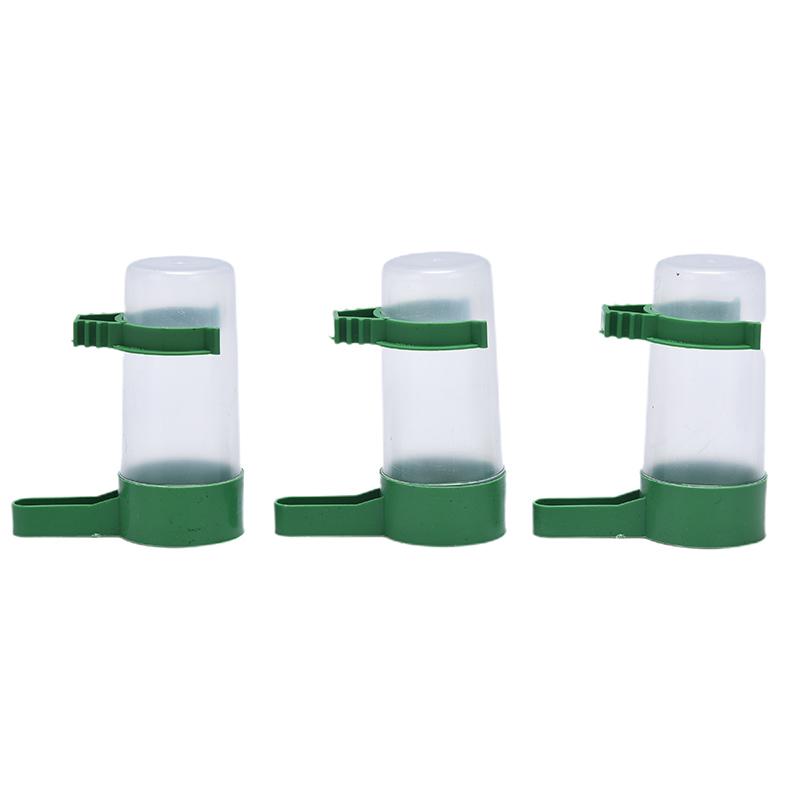 6 Piezas Bebedero de Agua para Aves Comedero Fuente Bebedero Automática Taza para Beber para Mascotas Cuencos