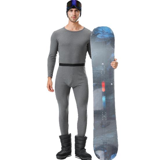 Thermal Underwear for Men Fleece Lined Long Johns Set 2 Piece Shirts And Pants Base Layer for Cold Weather Winter