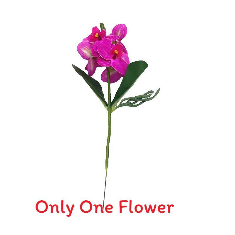 Orchid Artificial Butterfly Flowers Bonsai Home Decor And Photography Props