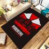 Resident Evil Carpet Rug for Living Room Bedroom Home Sofa Decoration,Kids play Nonslip Floor Mat
