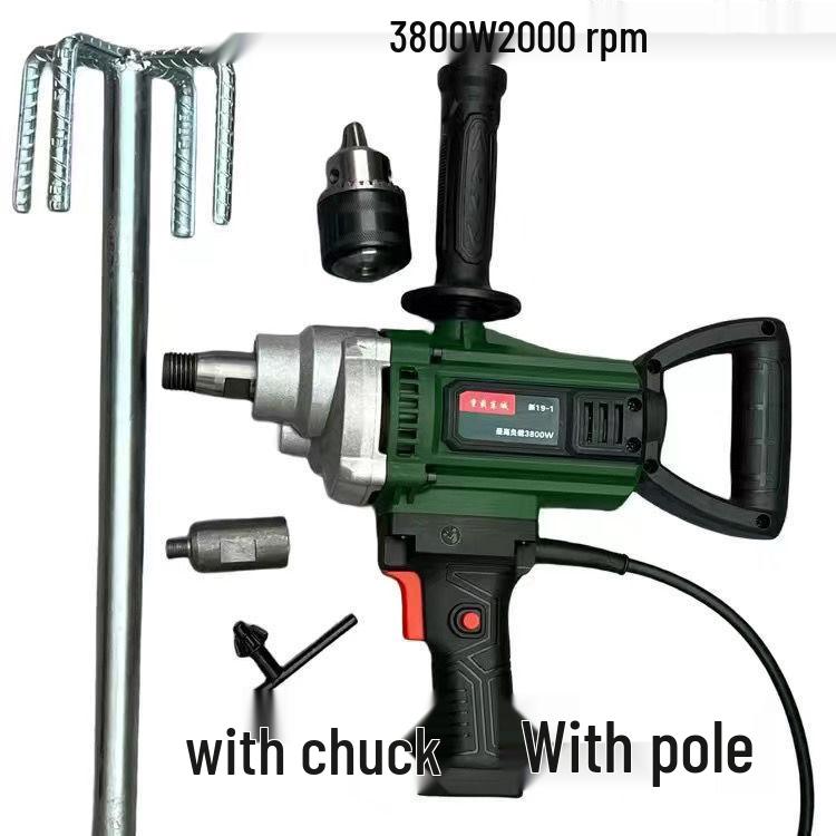 Heavy Duty 4500W High Power Concrete Mixer for Cement & Putty