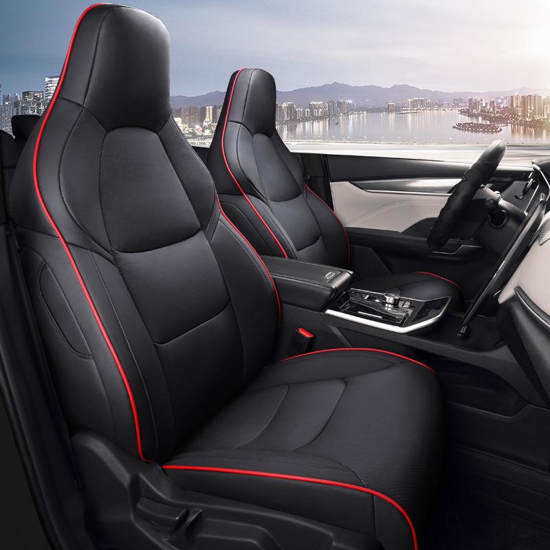 Maßgefertigter Weltmeister EX5 Ganzjahres-Leder-Autositzbezug 5-Sitzer