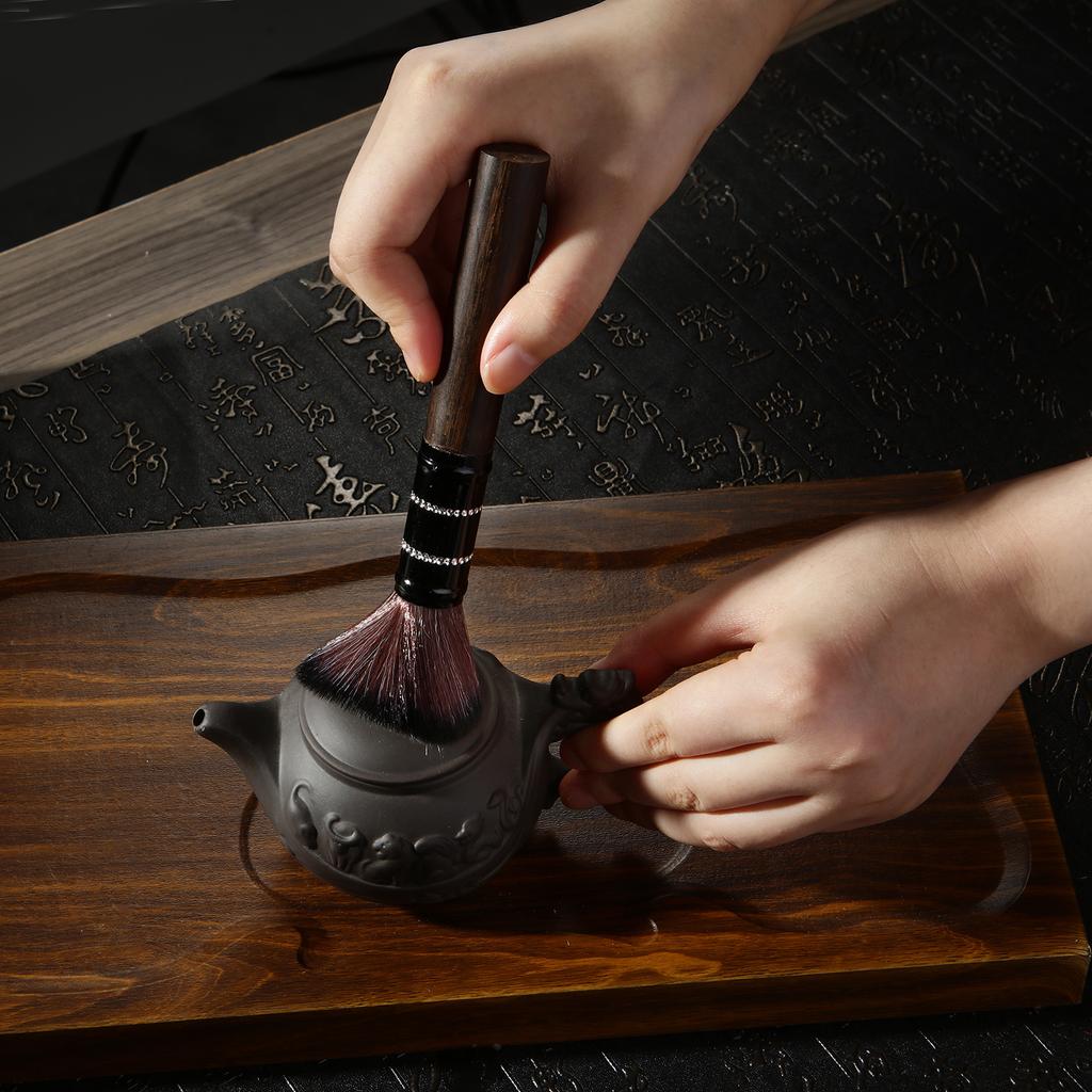 5Pcs/Set Tea Ceremony Set Heat-resistant Kongfu Tea Tools Wooden Chinese Teaspoon Tea Tong Needle Set Tearoom Supplies