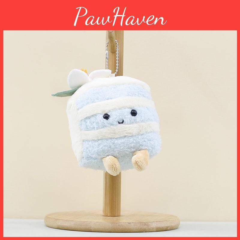 Plush Cake Triangle Keychain Cute Dessert Doll Perfect Birthday Gift Girls For