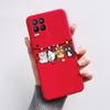 For Realme 8 Case Bear Cartoons Cat Cute Cover Coques For Realme 8 Pro Phone Cases Cover Realme8 5G Realme 8i Fundas Soft Capa