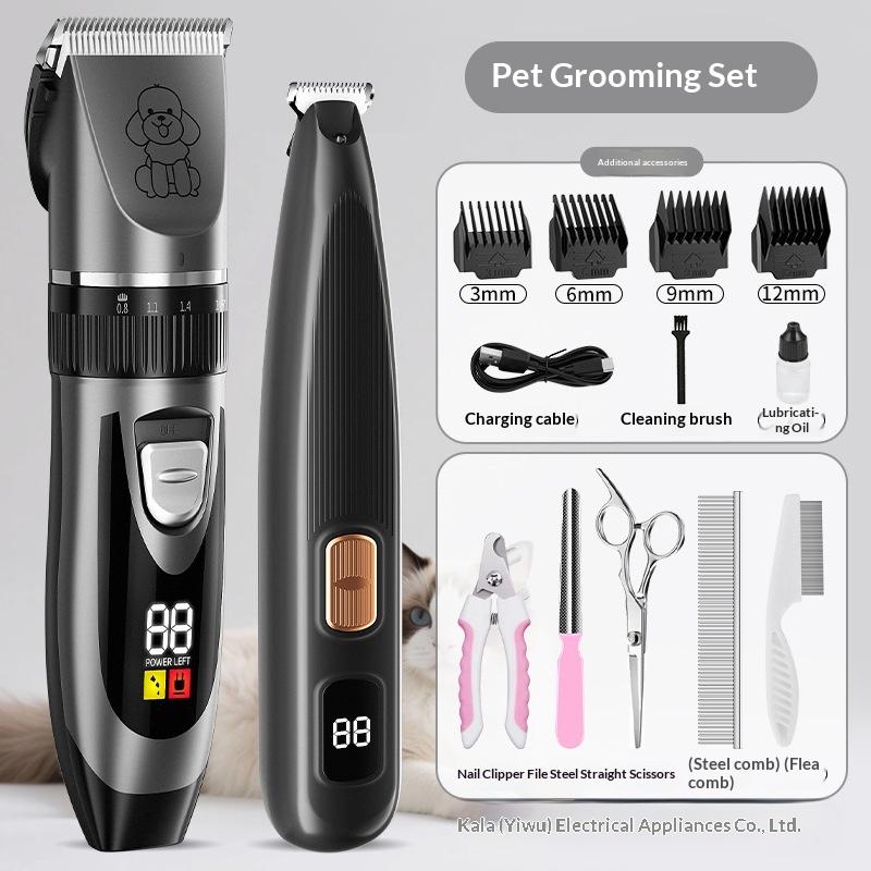 Hair Clipper Pet Cat Special Shaving Device Silent Cat Dog Special Electric Clipper Cat Dog Foot Hair Trimming Fader Knife