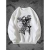 Gotisches Dunkles Kreuz Herren Herbst/Winter Freizeit-Sweatshirt