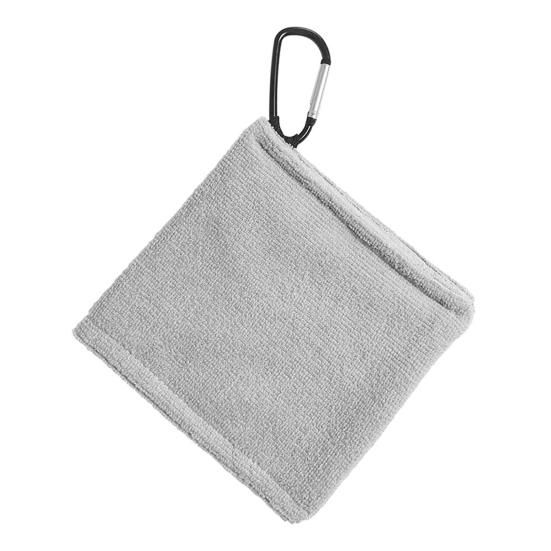 Golf Ball Towel Small Pocket Towel with D Clip for Balls Clubs Portable Golf Ball Cleaner Accessories for Men Women Course Exercise