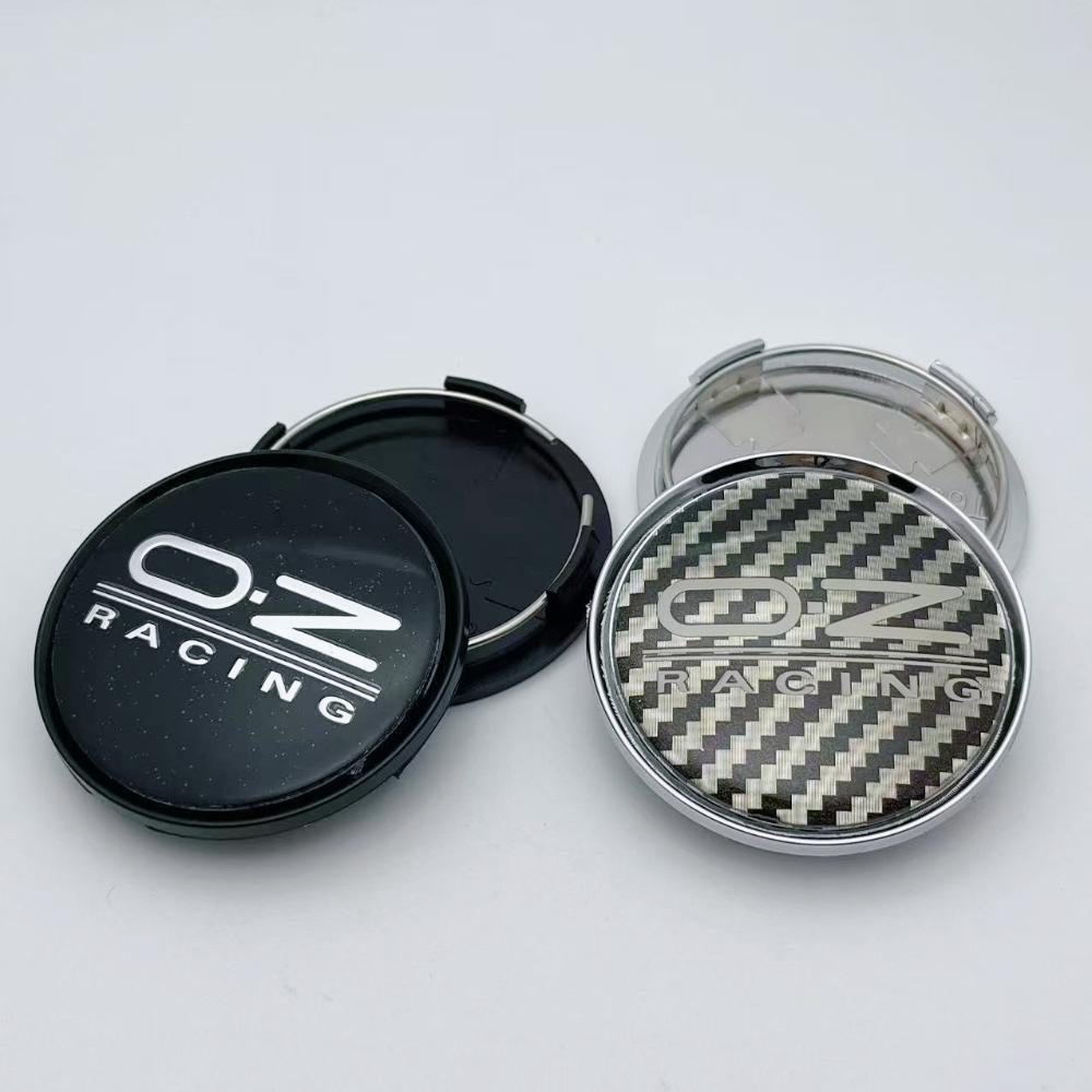 4pcs 63mm 58mm OZ O.Z Racing Logo Emblem Badge Car Wheel Center Cap Wheel Hubcap Rims Dust Cover M592 Car Styling Accessories