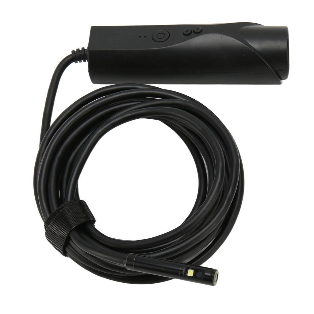 WiFi Borescope 1080P Dual Cameras IP67 Waterproof Wireless Inspection Endoscope with 6 LEDs for Pipeline Sewer Engine