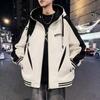 Men S Loose Plus Size Fleece Thickened Hooded Baseball Casual Winter Coat