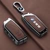 Hot 2025 Genuine Leather Car Remote Key Case Fob Cover Keychain Ring For BMW I7 X7 G07 LCI I20 U11 IX X1 7 Series G70 G09 XM U06
