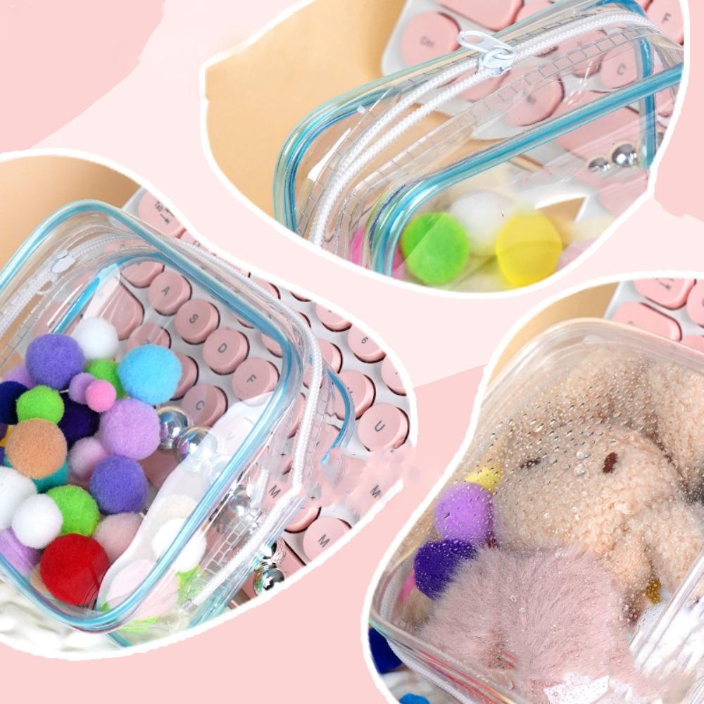 With Buckle Clear Outdoor Doll Bag Display Outdoor Doll Display Bag Doll Storage Pouch Plush Doll