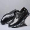 Men Business Brand Leather Shoes Fashion Casual Shoes for Men Black Brown Breathable Loafers Comfort Men'shoe