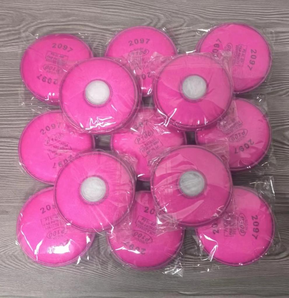 Dust Mask Accessory 2097/2091 Painting Spray Carpenter Industry Particulate P100 Filter For  6200 7502 Series Gas Mask Filter