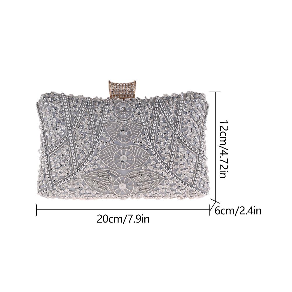 2025 Diamond Women Luxury Clutch Evening Bag Wedding Crystal Ladies Cell Phone Pocket Purse Female Sparkly Wallet for Party Gift
