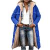 Damen Lässige Kapuzenjacke mit langen Ärmeln Farbe Oberbekleidung für den Alltag
