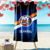 New York Islanders Logo Handtuch Ein Muss für den Strandurlaub