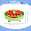 Slow Feeder Dog Bowl Elevated Cat Down Eating Enrichment Toy Puzzle Feeding Dish