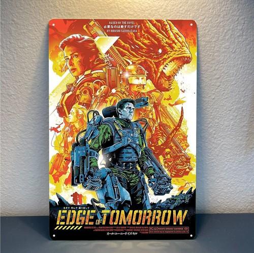Of Tomorrow Movie Metal Poster Tin Sign  20x30cm Plate 20x30cm（7.8x11.8inch）