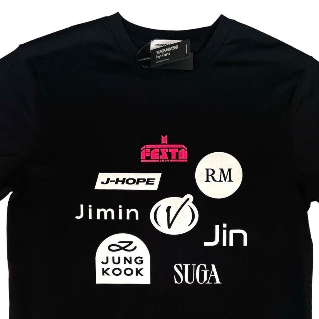 [USED] BTS FESTA 2024 Korea Exclusive Customized T-Shirt, Size Small, Not Available in Japan