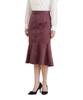 Pinky Diane Mermaid Skirt & (Stretch Suede) / Women's / 031-5220023 070_Wine
