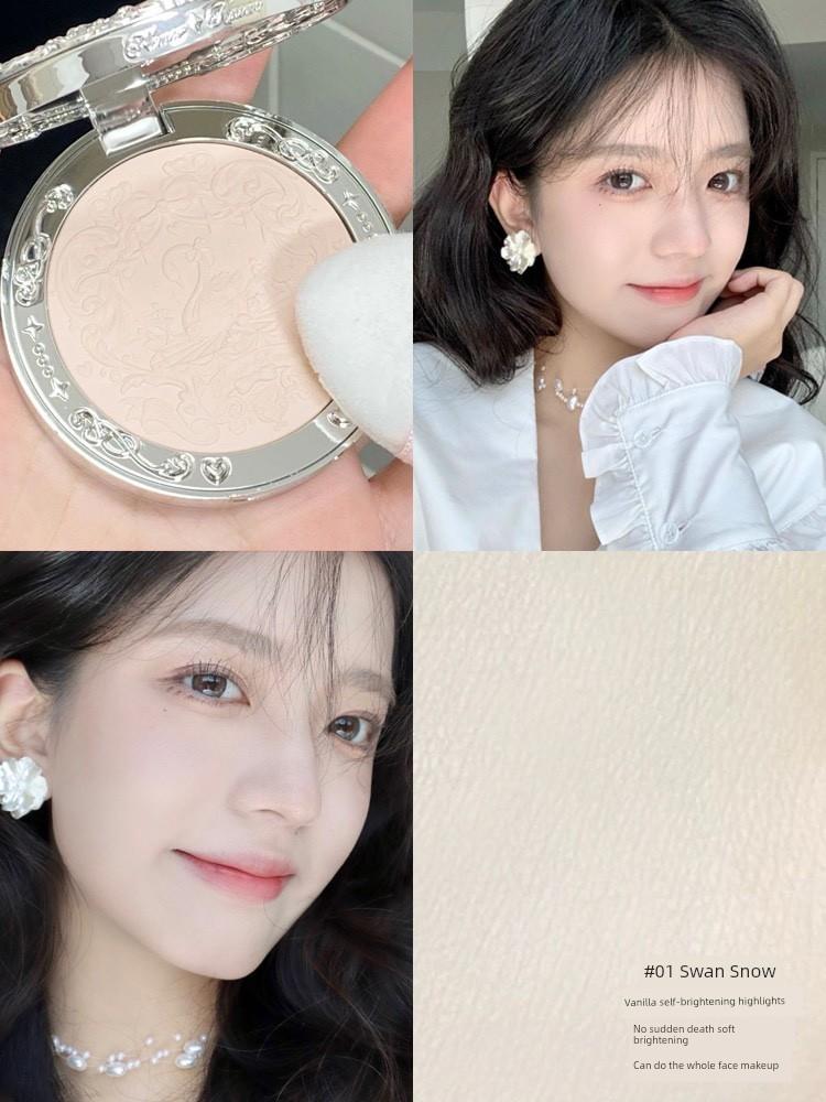 New Flower Know New Swan Ballet Velvet Mist Blush Highlight Expansion Color White Pink Tender Nature Chin Purple