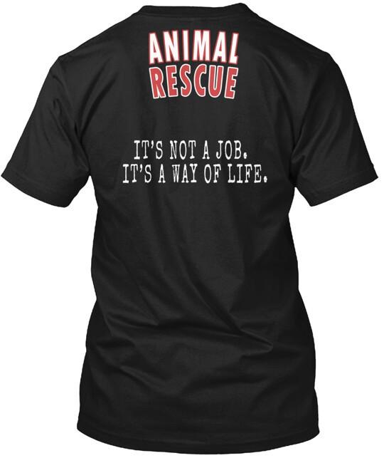 

Animal Rescue Tee T-shirt Size S to 5XL M