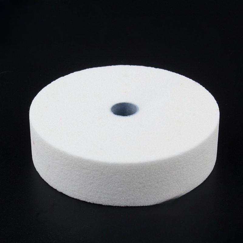 1Pc Electric Drill Grinding Wheel Green Carbon White Corundum Whetstone Sandstone 70 White Grinding Wheel Kitchen Knife Metal Polishing