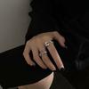 Geometric Minimalist Chic Design Ring For Women Trendy Cool Fashion Piece Statement
