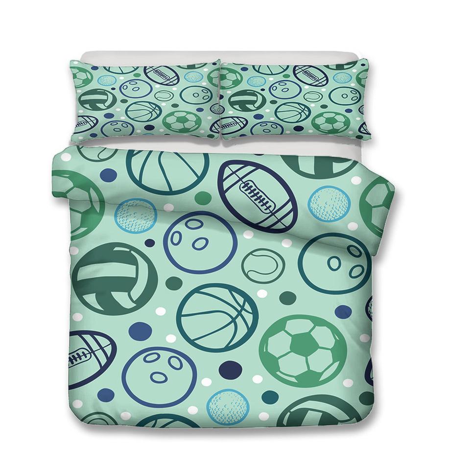 Fußball Bettbezug Fußball Fußball Bettwäsche Sets Edredon Futbol Einzeln Bedruckt Luxus Kind Kinder KEINE Bettlaken Bezüge Bettwäsche