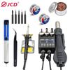 JCD 8898 Dual Digital Display 750W Hot Air Gun & Temperature-Controlled Electric Soldering Station