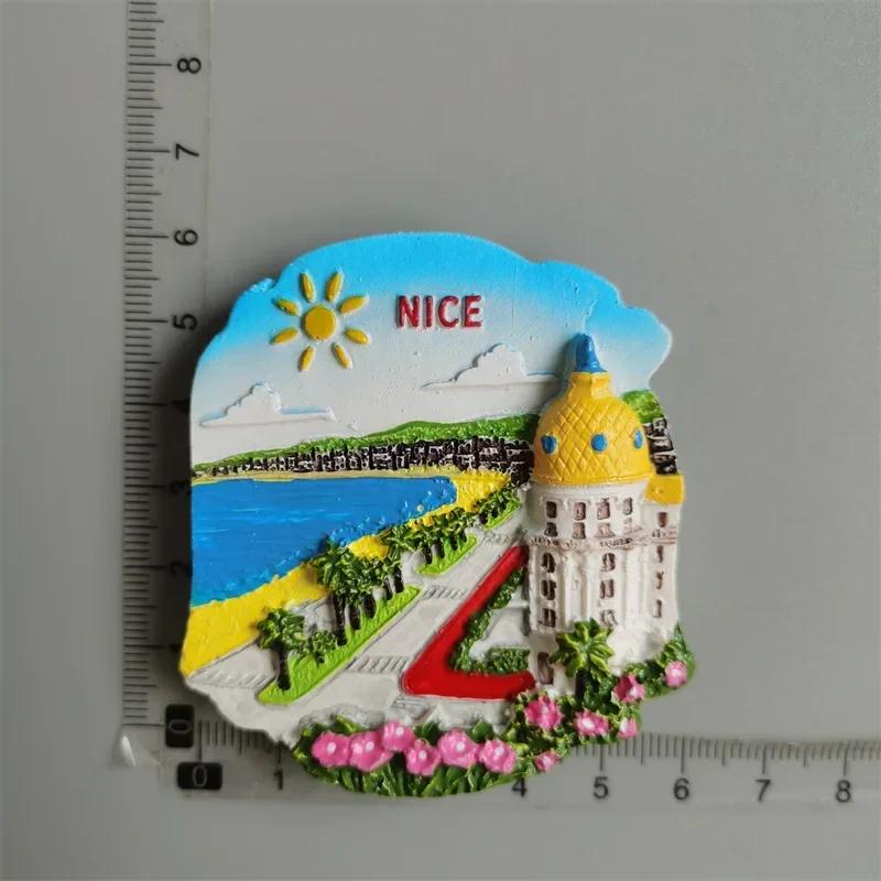 França Lembrança Turística Ímãs de Geladeira Estrasburgo Cannes Nice Alsácia Menton Adesivos Magnéticos Franceses Decoração Presentes de Viagem