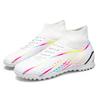 Men's Soccer Shoes TF/FG Non-Slip Turf Soccer Cleats Fashion Shoes Comfortable High Top Sneakers High Quality Football Boots 45