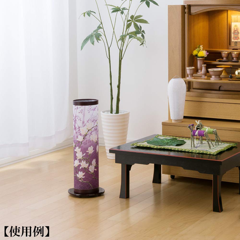 Buddhistischer Altarladen Takita Shoten Bon Bon rotierend Musouka 3 6531 Höhe 47 cm x Breite 20 cm Stehende Laterne mit Zertifikat Laterne, Laterne,