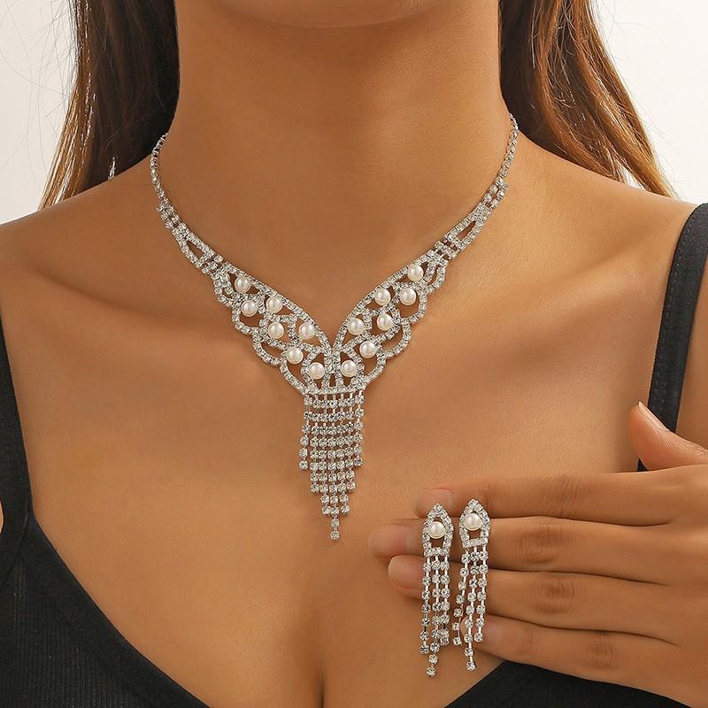 

Fashion Jewelry Women s Set срібний