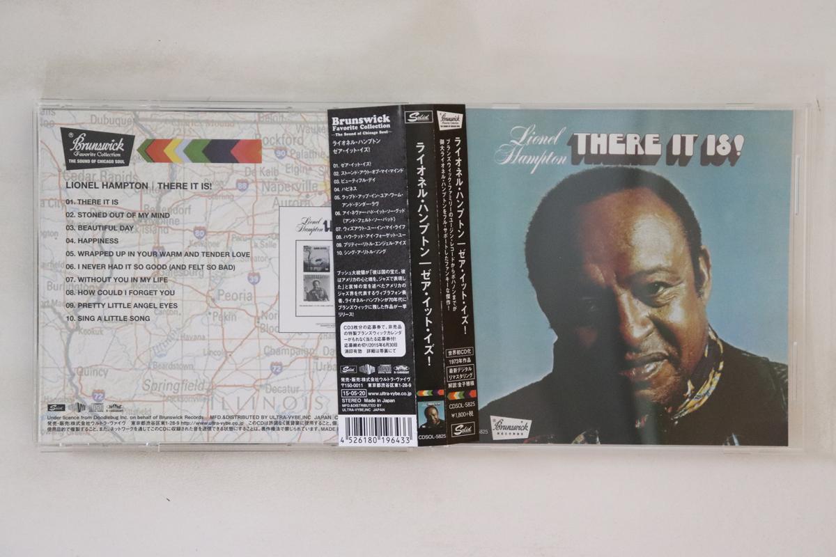 

CD LIONEL HAMPTON There It Is CDSOL5825 SOLID RECORDS 2015 Japan Obi Jazz Used