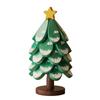 5PCS Tree Shape Trivet Set Foldable Christmas Tree Coasters Hot Pads for Hot Pots and Pans