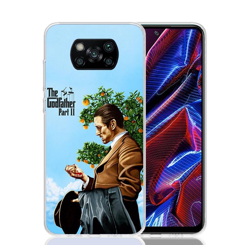 The Godfather TV Case Phone Cover for Xiaomi Poco X3 Nfc X5 X6 X7 X4 Gt F7 Ultra F6 F5 Pro F4 F3 M5S M5 M4 M3 5G Trend Fundas Po