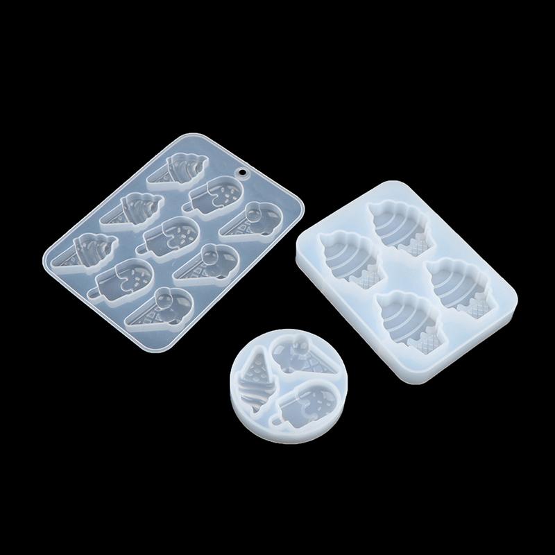 Diy Ice Cream Popsicle Silicone Mold Kawaii Food Cabochon Diy Decoden Supplies