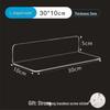 Acrylic L-Shaped U-Shaped No-Drill Wall Storage Rack for Bathroom, Shower, Kitchen Display