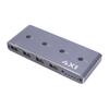 HD USB2.0 KVM Switch 4K 60Hz HD Multimedia Interface Switcher for 4 Computers Share One 4K 60Hz Monitor 4 USB Devices