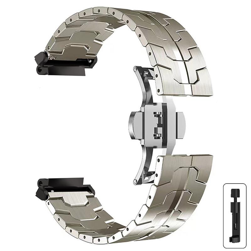 Luxucy Stianless Steel Strap For Amazfit T-rex 3/2 Trex Pro Watch Metal Band Correa For Huami Amazfti TRex Watchband Accessories