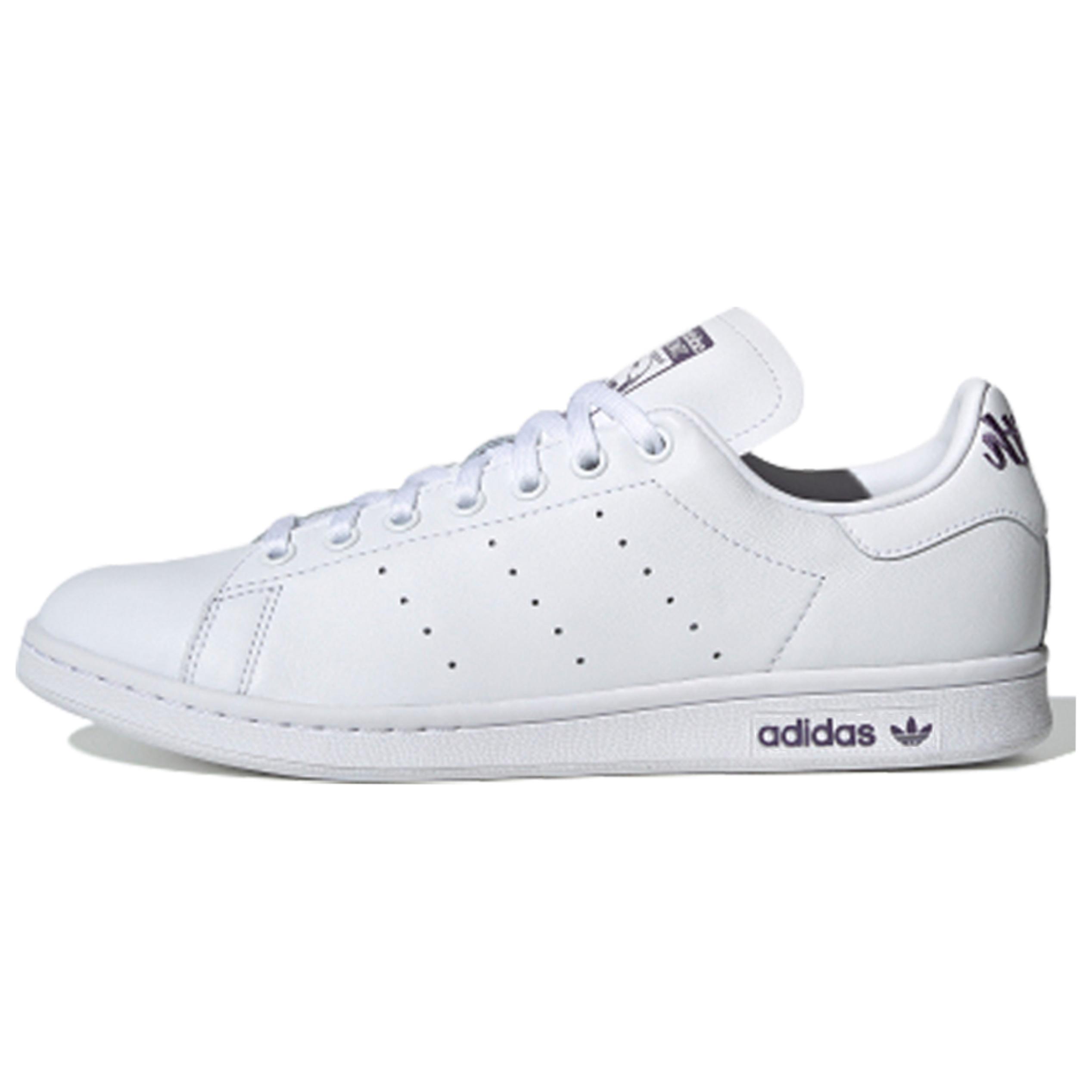 

Adidas Originals Stan Smith Shoes Cloud White Tech Purple EF4298 44