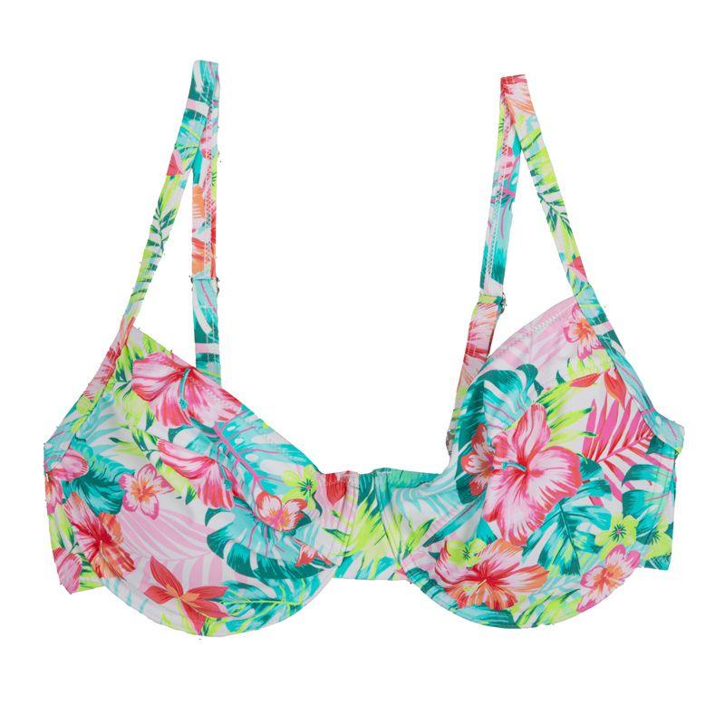 Maillot de bain 2 pièces tropical grande taille Femme HAUTE PRESSION