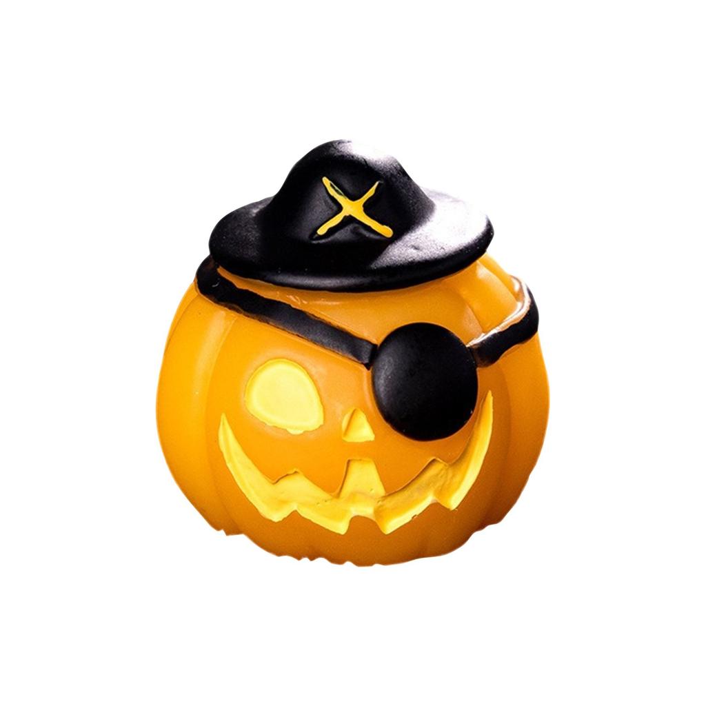 Halloween Pumpkin Head Micro Decorations , Table Ornaments DIY Decorations, Gifts, Suitable For Boys And Girls
