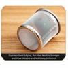 New Stainless Steel Tea Strainer Multifunction Mesh Mesh Filter With Lid Reusable Spice Infuser Kitchen Accessories